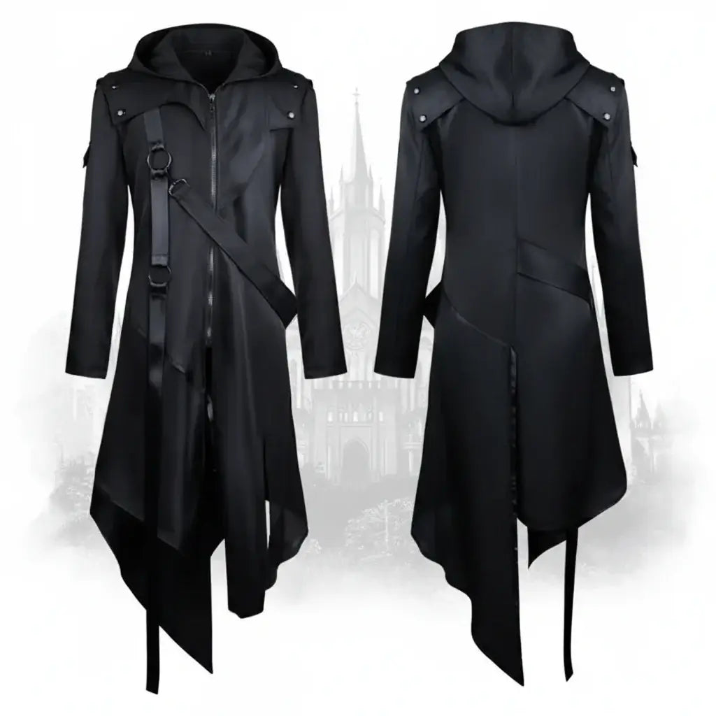 Medieval Gothic Victorian Steampunk Coat Women Renaissance Jacket Vintage Cosplay Trench Coat
