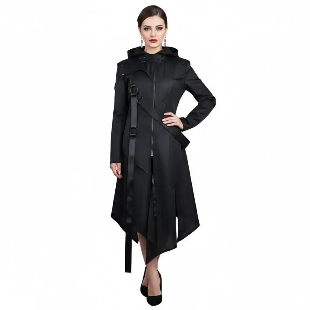 Medieval Gothic Victorian Steampunk Coat Women Renaissance Jacket Vintage Cosplay Trench Coat