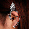 Retro Vintage Gothic Rock Punk Twine Dragon Shape