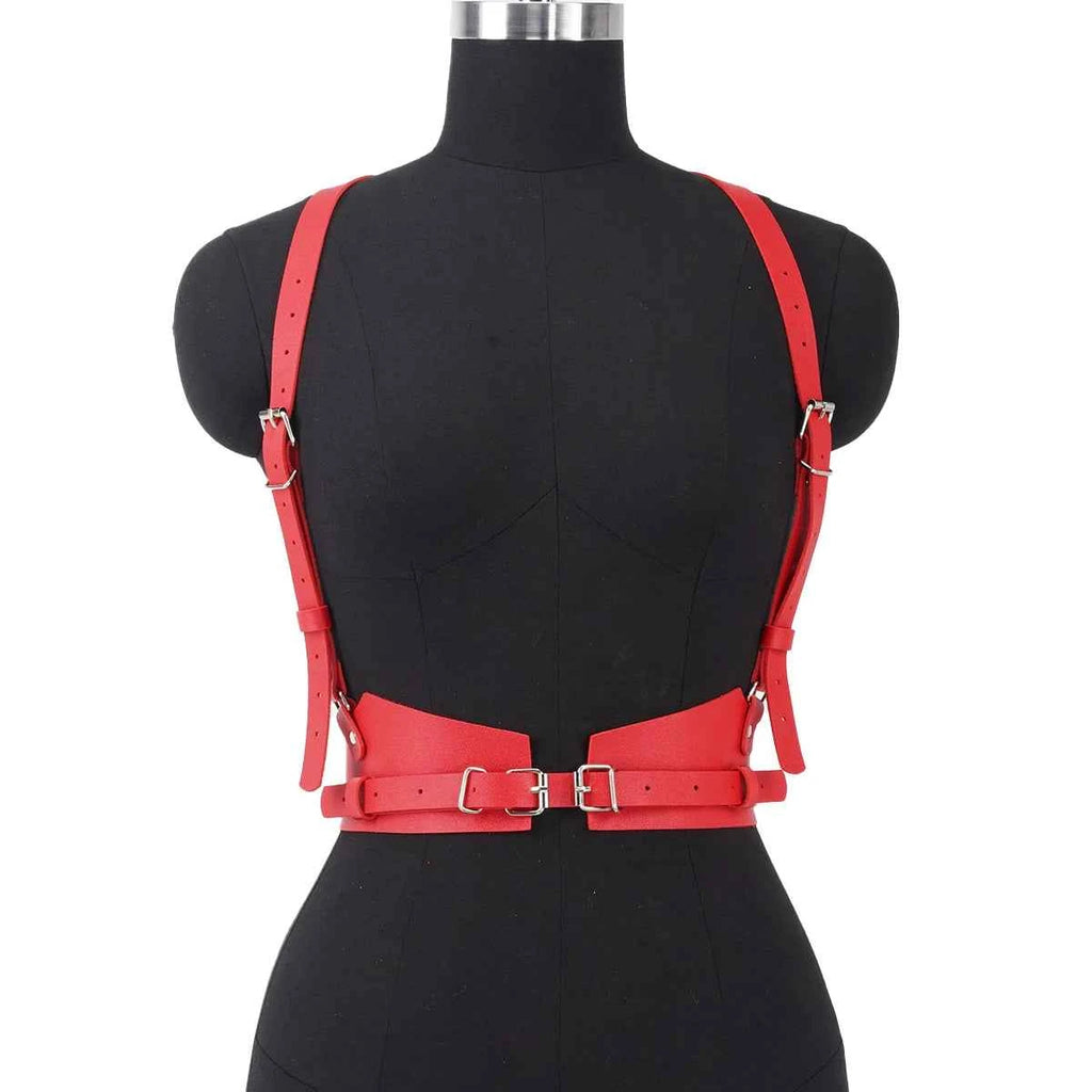 Women Fashion Belt Street Style Punk Decorative Waistband Adjustable Suspender Belt Corset Harness Gothic Clothing Accessories