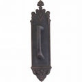 Brass Accents A04-P5601-MSS-613VB Gothic Pull Plate with Mission Pull&