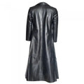 Men's Gothic Steampunk PVC Leather Coat