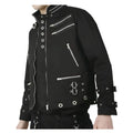 Men's Eyelet Goth Jacket