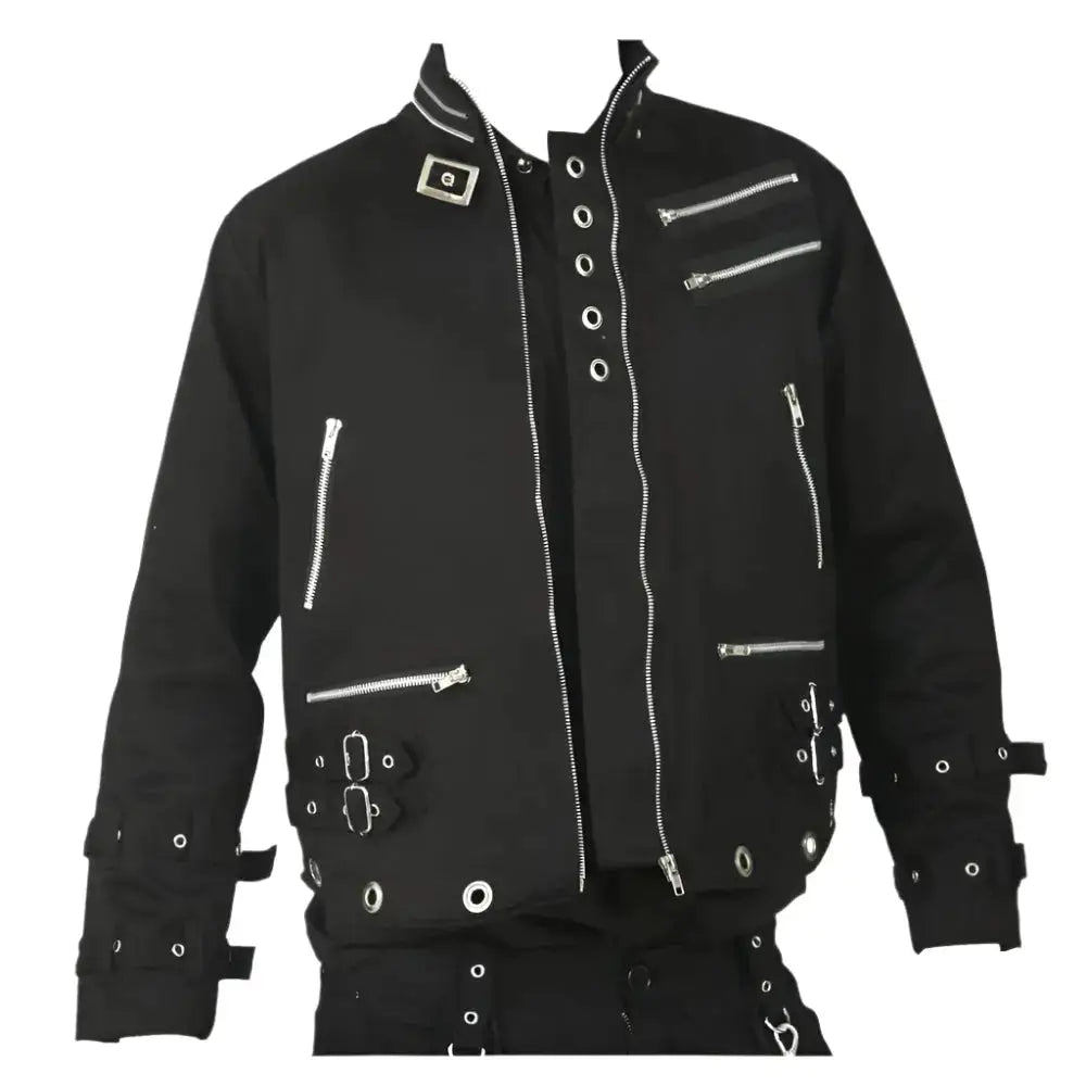 Men's Eyelet Goth Jacket