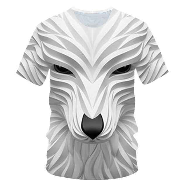 Wolf T shirt Women Snow Clothing Jungle Tshirt Tops Clothes 3d T-shirt Womens Hip hop Sexy Top Tee Female