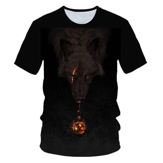 Wolf T shirt Women Snow Clothing Jungle Tshirt Tops Clothes 3d T-shirt Womens Hip hop Sexy Top Tee Female