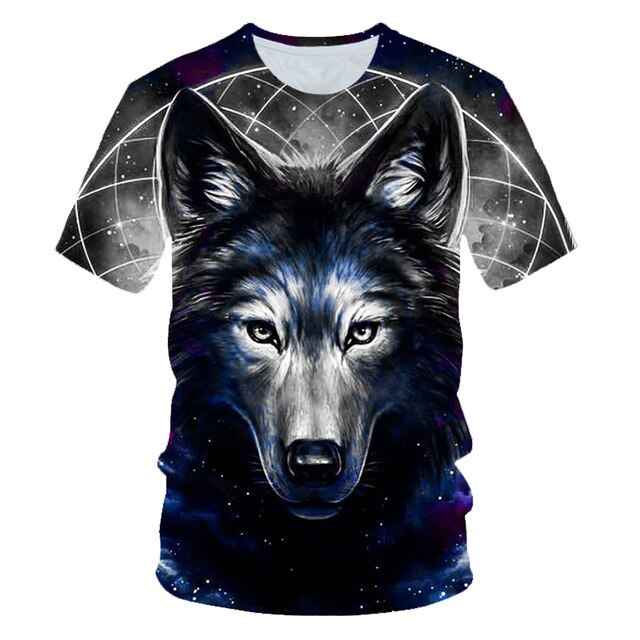 Wolf T shirt Women Snow Clothing Jungle Tshirt Tops Clothes 3d T-shirt Womens Hip hop Sexy Top Tee Female
