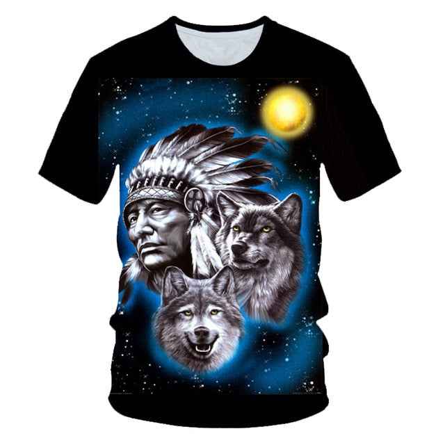 Wolf T shirt Women Snow Clothing Jungle Tshirt Tops Clothes 3d T-shirt Womens Hip hop Sexy Top Tee Female
